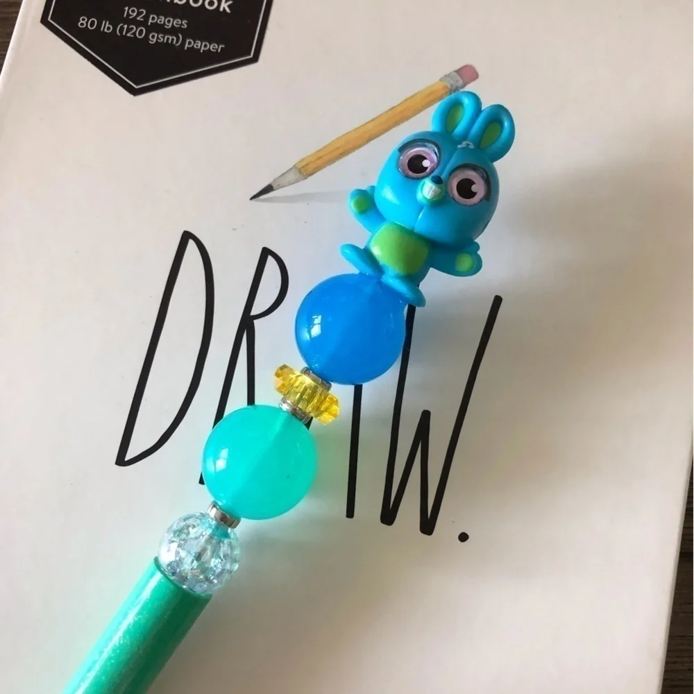 Disney Doorables: Toy Story: Bunny handmade beaded pen